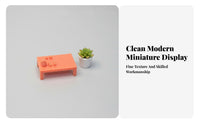 Miniature Furniture Model Highly Detailed Sand Table Miniature Three-Dimensional Printed Resin Model High Exactness Scene