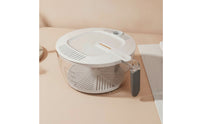 Draining Basket with Lid Handheld Vegetable Wash Drain Basket Vented for Kitchen
