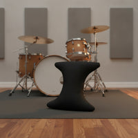 Bass Drum Muffling Pillow Contoured Bass Drum Dampening Pillow Tight for Drummers