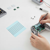 Conductive Repair Sheet Replacement Button Repair Dots Round for Hobbyists, Technicians