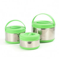 3 Pieces Vacuum Insulated Food Jar Long-Lasting Insulated Lunch Container