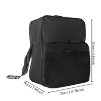 Waterproof Wheelchair Storage Bag Large Capacity Wheelchair Backpack Dustproof Mobility Aid Storage Pouch Portable for Shopping