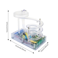 Rolling Ball Sculpture Touch Control  Marble Machine Quiet Continuous Rolling Ball Toy