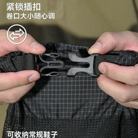 Outdoor Backpack External Shoe Bag Lightweight Breathable Mesh Travel Hiking Shoe Storage Bag Portable Moisture-Proof Odor-Proof