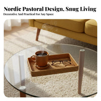 Woven Utensil holder Multi-Compartment Cutlery Holder Natural decorative and aesthetic