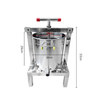 Beeswax Pressing Machine Side Handles Stainless Steel Beeswax Press Fully