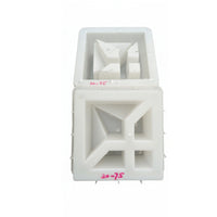 Concrete Hollow Brick Form White Building Supply Long-Lasting