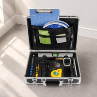 Home Inspection Tool Kit Silver Metal Shell Home Inspection Case Set
