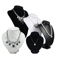V-Shape Mannequin Bust Necklace & Bracelet Display Stand