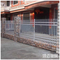 Cast Aluminum Wall Fence Road Guardrail with Four Horizontal Bars