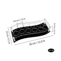 Acrylic Liquor Glass Holder Modern Design Barware Long-Lasting for Nightclub