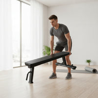 Flat Gym Bench Versatile Flat Weight Bench Sturdy for Home Workouts