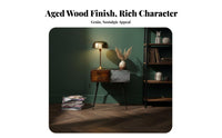 Nightstand with Drawers and Shelf Nordic Aesthetic for Hotel, Homeowners, Adults