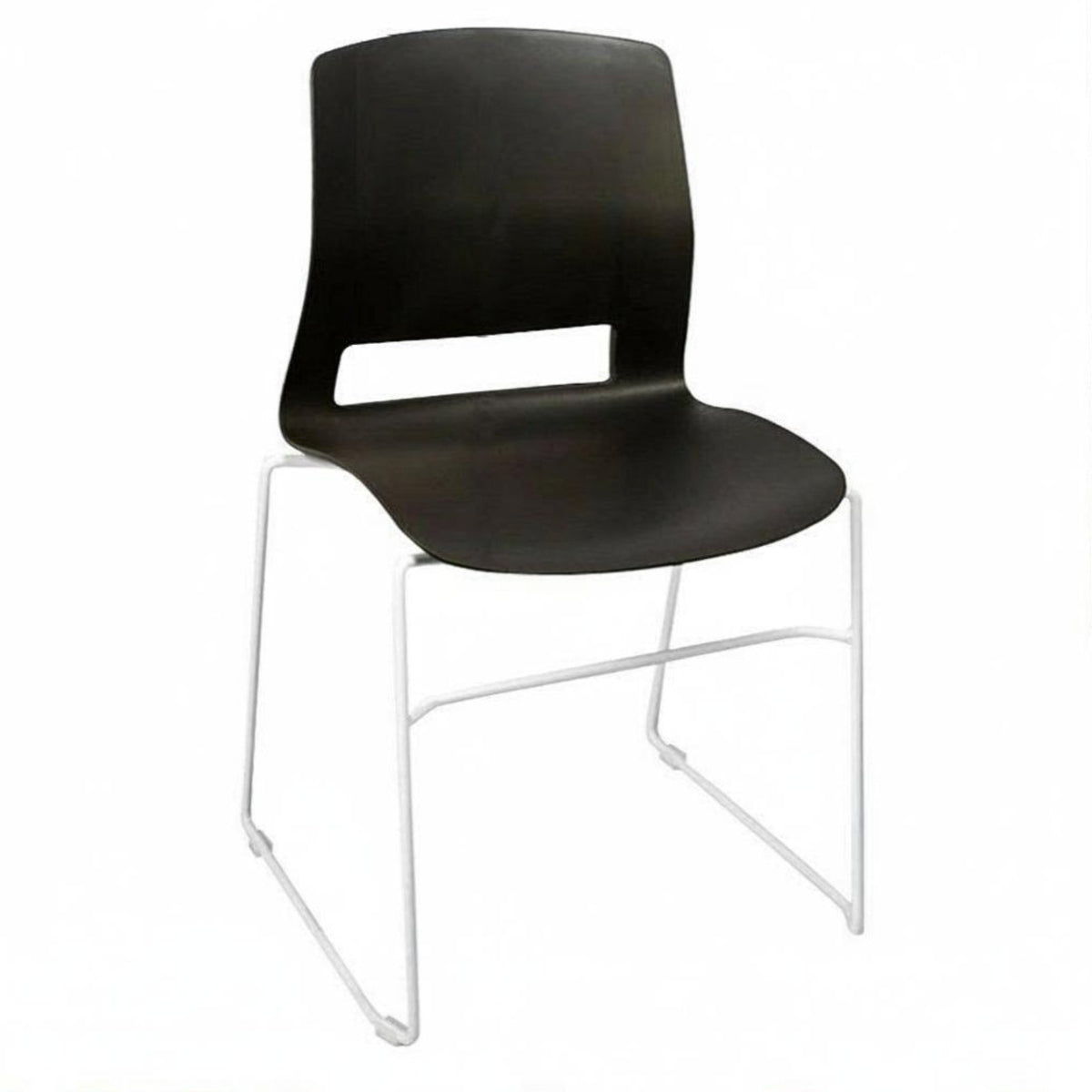 Stackable Sled Base Chair Long-Lasting Guest Seat Ergonomic Design