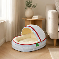 Semi Enclosed Cat Bed All Season Semi Enclosed Pet Bed Snug Nest Style Cat Nest for Indoor