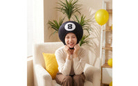 Soft Billiard Ball Mask Padded Billiard Ball Mask Lightweight Headwear Oversized for Partygoers