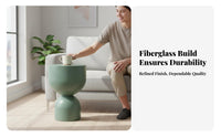 Round Pedestal Table Modern Look Sculptural Pedestal Table Elegant Design