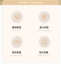 透明收纳箱家用塑料收纳盒衣柜衣物大容量玩具零食整理储物箱子
