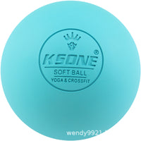 KSONE Massage Yoga Therapy Fascia Fitness Ball Soft Solid Rubber Hand Grip Muscle Relaxation