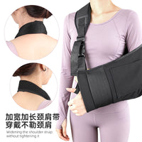 Adjustable Arm Sling with Phone Pocket and Thumb Fixation Strap