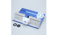 Aluminum Router Insert Plate Metric Rulers Router Table Insert Plate Adjustable for Carpentry Benches