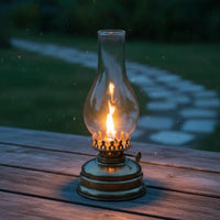 Oil Lamp Glass Shade High-Temperature Resistant for Camping, Home Decor