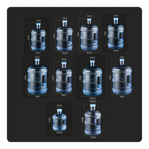 Water Dispenser Bottle Leak-Resistant PC Plastic Water Container Odorless