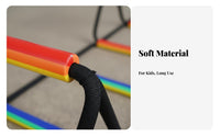 Multi-Purpose Multifunctional Agility Ladder Long-Lasting Speed and Agility Training Ladder Quick Setup Up Quick Setup for Children, Athletes, Home Gym, Outdoor