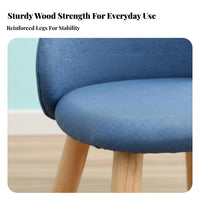 Upholstered Toddler Chair Lightweight children's Seat Portable for Living Room