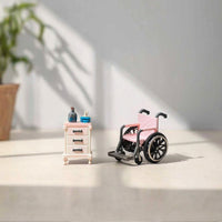 Miniature Hospital Accessory Plastic Hospital Diorama Sturdy for Hobbyists