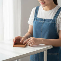 Cherry Wood 1:12 Scale Dollhouse Crate Fine Workmanship Small Wooden Storage Box Handmade for Hobbyists, Miniature Scene