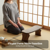 Meditation Kneeling Bench Japanese Design Seiza Bench Lightweight