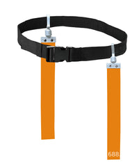 FF61E2 American Flag Football Belt with Quick Release Buckle for Professional Training
