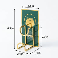 Stainless Steel Basin Rack, Suction Cup Basin Rack for Wall Mounted Basin Rack, Cartoon Layout Saving Washroom Kitchen Laundry Organizer