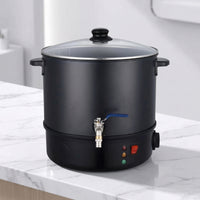Scented Material Warmer with Spigot Easy Pouring Scented Material Melter with a Spigot Adjustable Temperature Appliance for Beauticians, Home Users