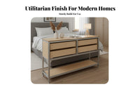 Utilitarian Design slimline Shelf and Drawer universal Floor-Standing Storage Cabinet adaptable Sideboard for Residents, Interior Decorators, Adults, Dining Room, Bedroom, Hallway, Entryway