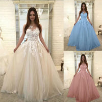 Women's Lace Wedding Dress Long Skirt Vacation Style