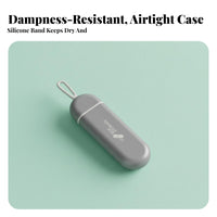 4-Compartment Case Lightresistant medication Box Divided Sections for everyday Use
