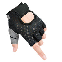 Women's Half-Finger Workout Gloves for Cycling, Weightlifting, and Outdoor Sports - Breathable & Non-Slip