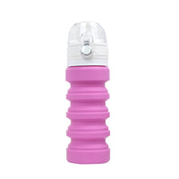 Collapsible Silicone Water Bottle for Travel and Outdoor Activities, 400ml