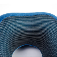 Memory Foam Travel Neck Pillow for Airplane and Office Use, U-Shaped Cervical Support Pillow