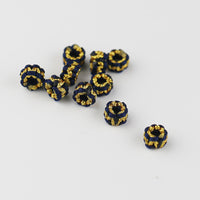 Hand-Woven Flat Knot Coil Red Rope Bracelet Accessories Pineapple Knot DIY Material Spacer Rings