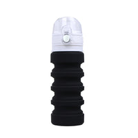 Collapsible Silicone Water Bottle for Travel and Outdoor Activities, 400ml
