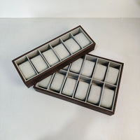 胡桃木纹手表收纳盘手表直播展示道具柜台腕表陈列摆放托盘手表架