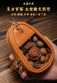 北欧复古文玩收纳挂袋珠宝外出便携首饰品收纳包多功能首饰收纳袋