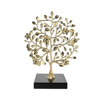 Decorative Tree with Base Modern Sculpture Tabletop for Entryway