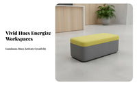 Modern Design Multi-Piece Lobby Sectional Combinable Set Curved Sectional Bench Irregular Shape Reception Seating Easy to Clean for Interior Designers, Office Managers, Business Owners, Lounge Area, Waiting Room