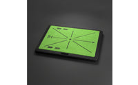 Visual Feedback Golf Swing Practice Mat Compact Golf Practice Mat Long-Lasting Realistic for Beginners, Home, Backyard, Office