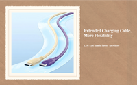 Type-C fast charging cable, nylon