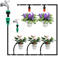 Automatic Drip Irrigation Kit for Potted Plants - 30m DIY Self-Watering System for Balcony & Garden